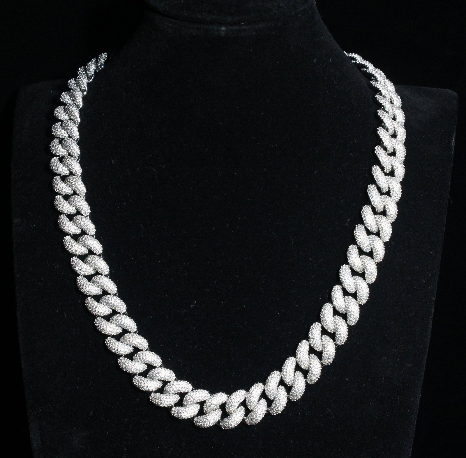 15mm 5-Row Iced Bubble Cuban Chain