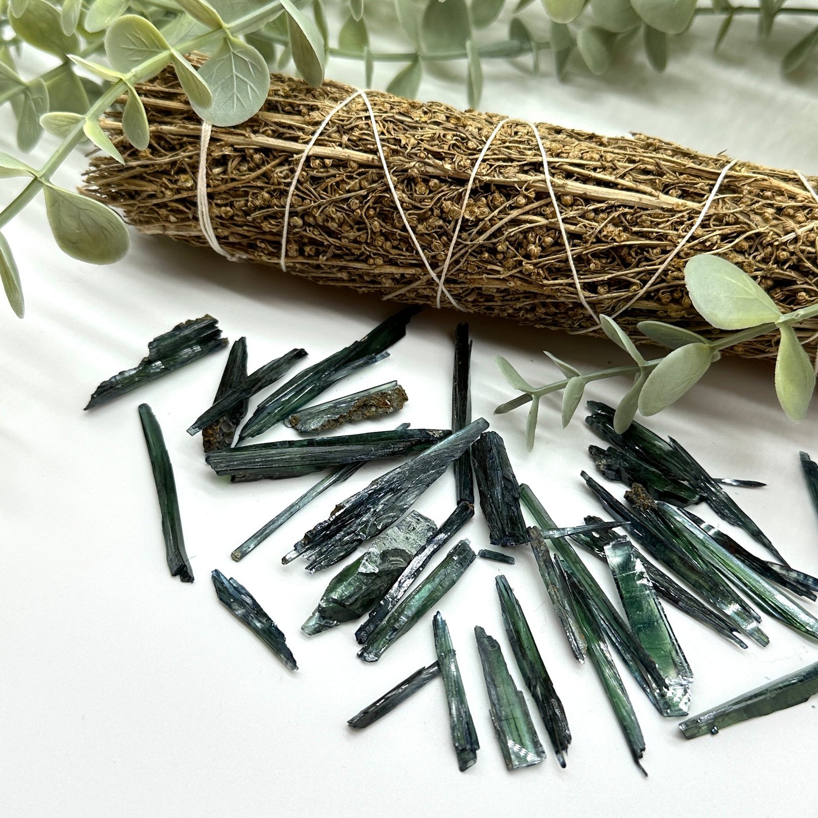 2 inch Rare Raw Vivianite Blades – Powerful Spiritual and Metaphysical Tool