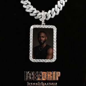 3D Custom Square Picture Pendant