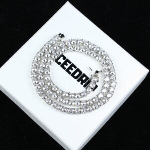 5mm 18K Gold-Plated Iced Tennis Chain