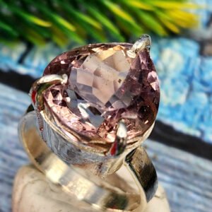 Ametrine Ring in 925 Silver : Ametrine Radiance | Mothers day gift | Crystal Jewelry | Gemstone Finger ring