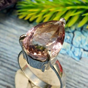 Ametrine Ring in 925 Silver : Radiant Elegance | Mothers day gift | Crystal Jewelry | Gemstone Finger ring