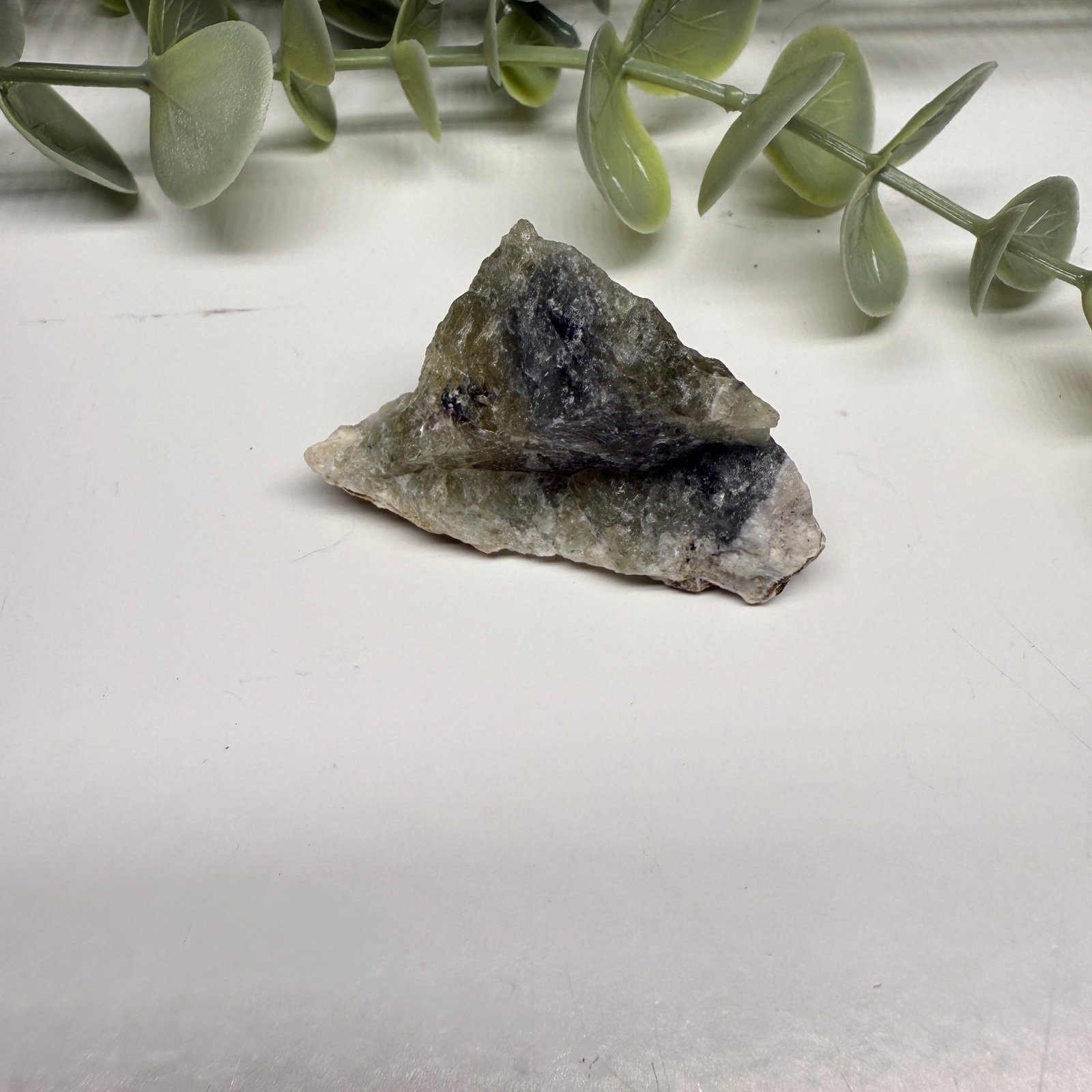 Anecine Quartz with Rainbows from Greenland