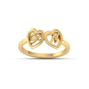 Anvi gold ring