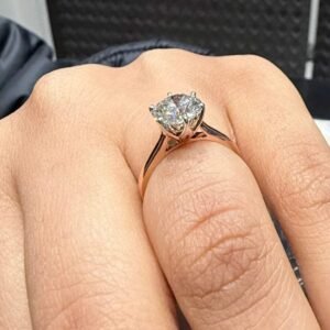Aurielle Solitaire Lab Grown Diamond Ring
