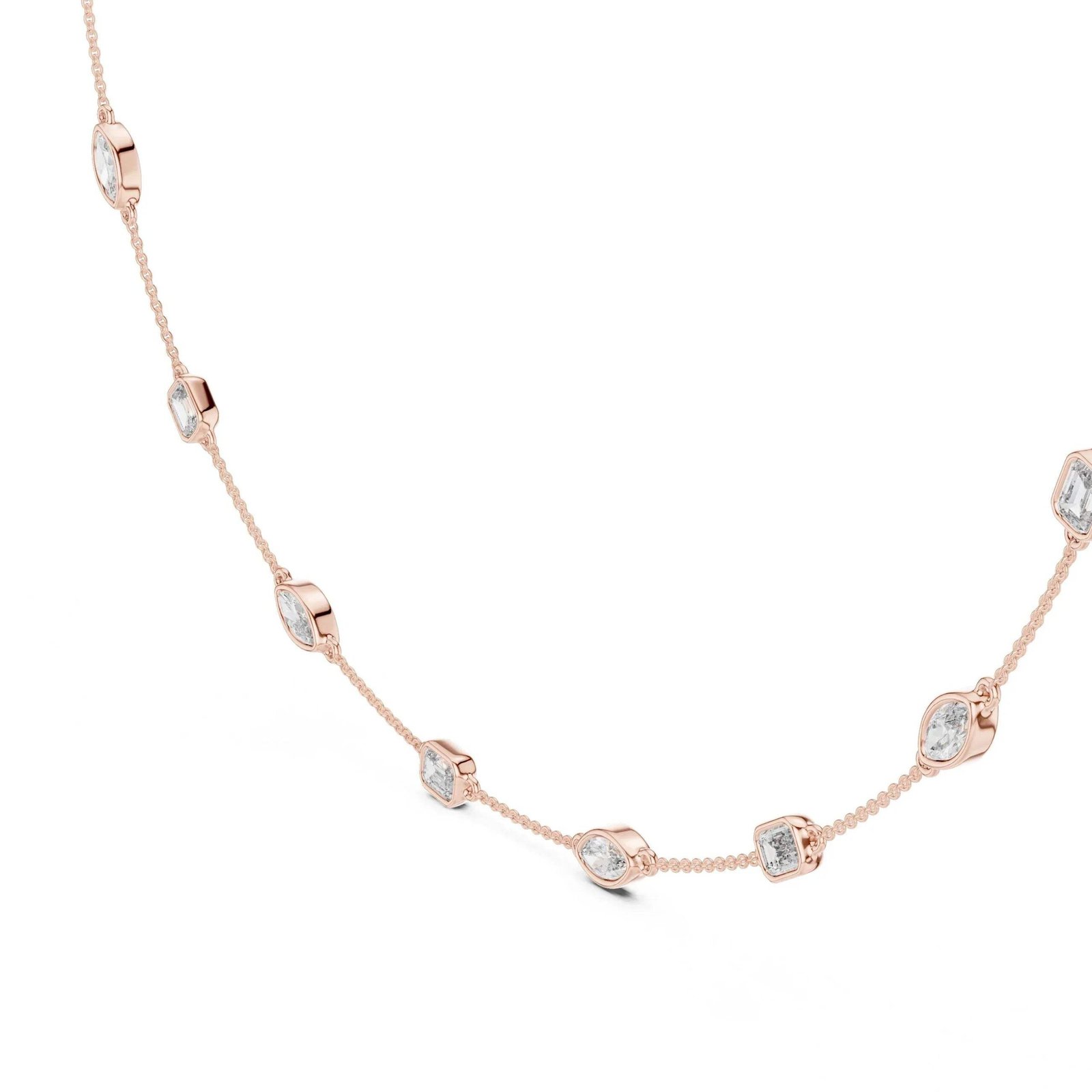 Aveline Lab Grown Diamond Necklace Chain