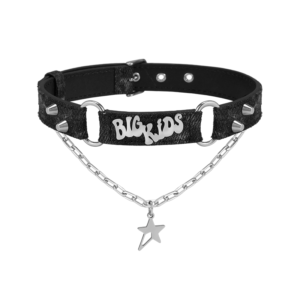 BIG KIDS Graffiti Denim Choker