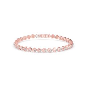 Blossom Leaf Lab Grown Diamond Bracelet