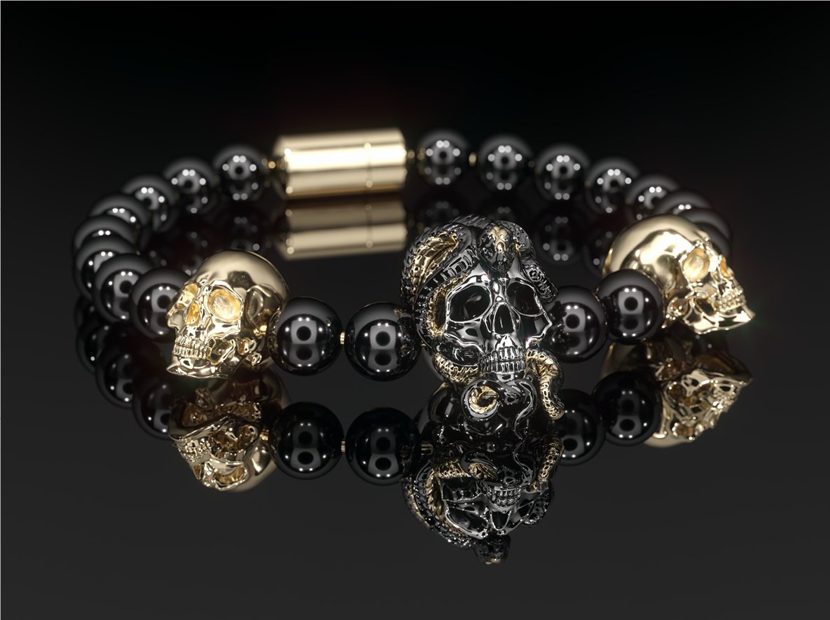 BRACELET SKULL