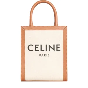 CELINE MINI VERTICAL CABAS Beige | Spacious Tote Bag