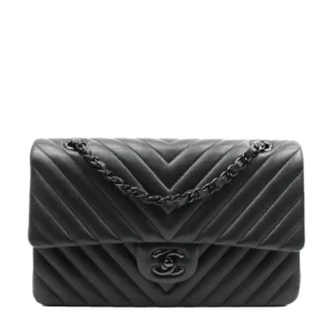 Chanel Classic Chevron So Black | Designer-Inspired Bag