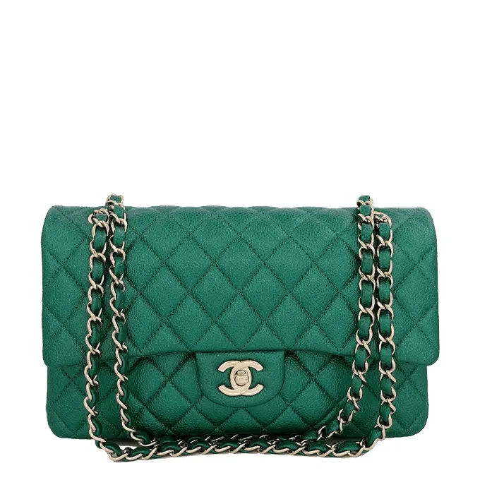 Chanel Emerald Green Timeless Bag | Designer-Inspired Bag