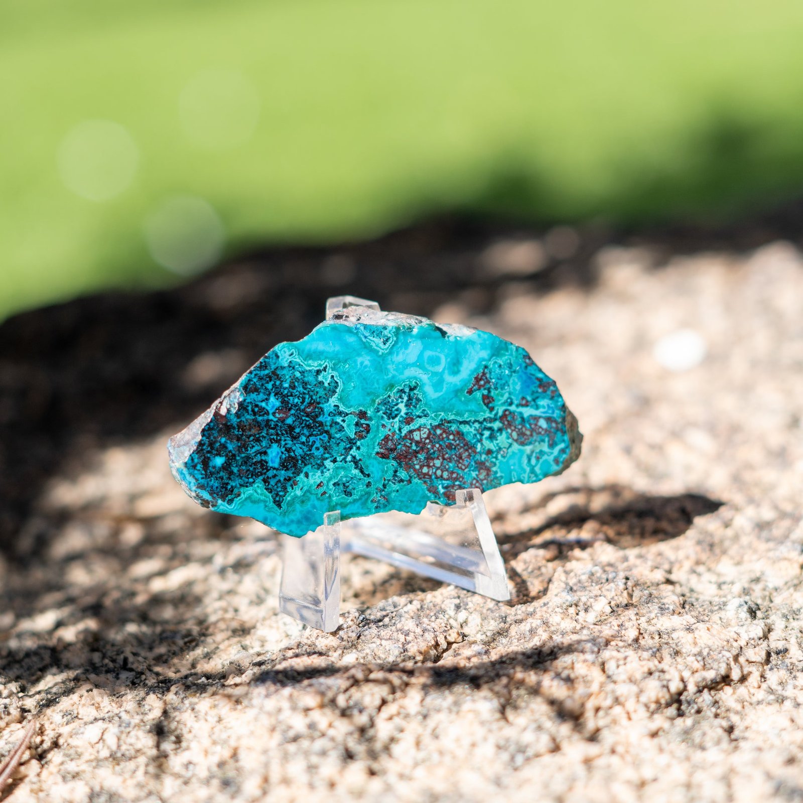 Chrysocolla with Shattuckite from Mexico Chrysocolla with Shattuckite from Mexico