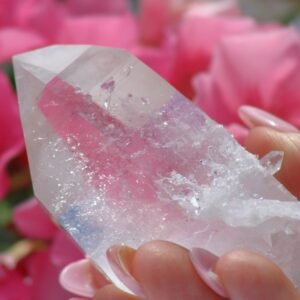 Clear Quartz Crystal with Micro Crystals from Arkansas
