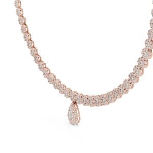 Clusteria Lab Grown Diamond Tennis Necklace
