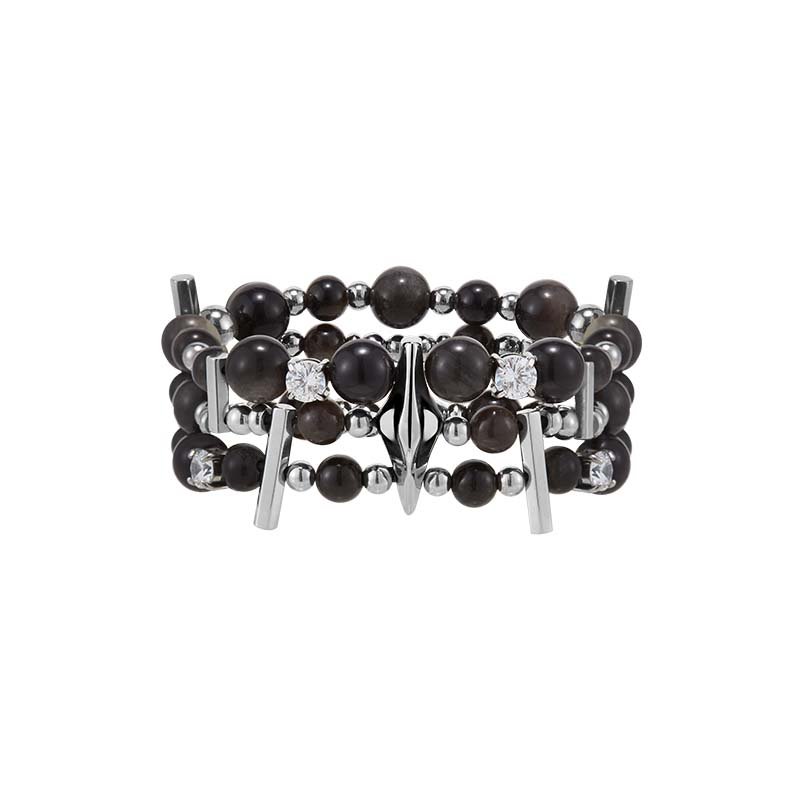 Crescent Knight Multi-Layer Bracelet