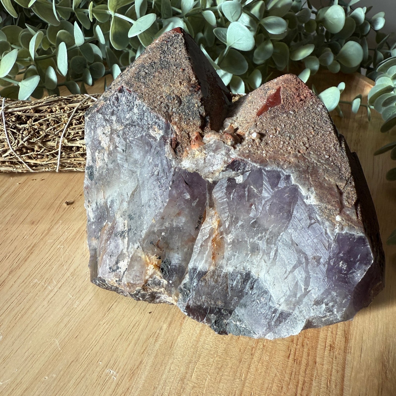 Dazzling Gemmy Hematite Crust on Auralite 23 Chunky Natural Point Dazzling Gemmy Hematite Crust on Auralite 23 Chunky Natural Point