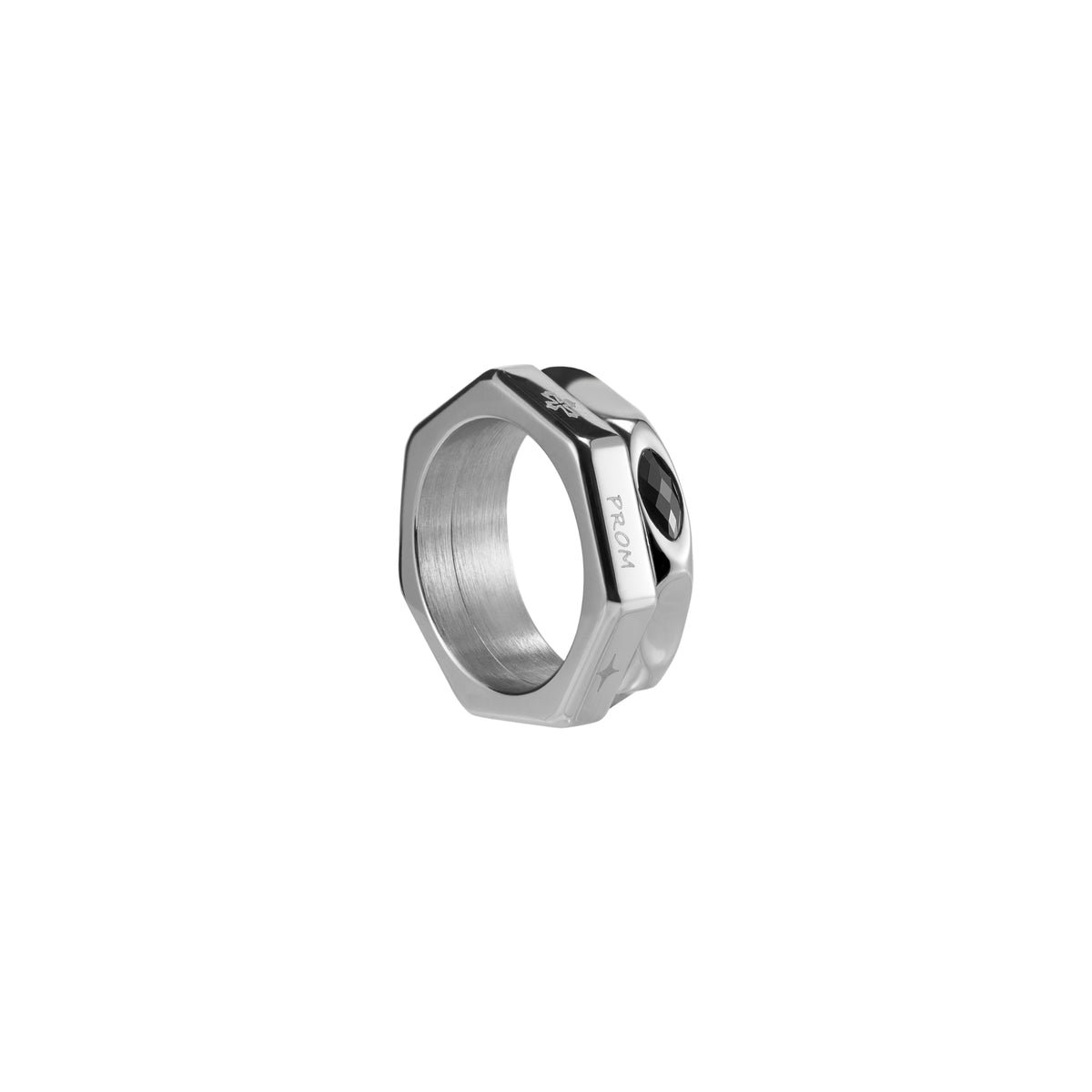 Double-Layer Text Rotating Ring