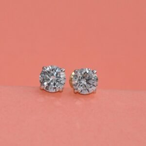 Éclat Solitaire Diamond Studs