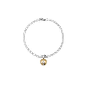 EDEN Three-dimensional Star Apple Pendant Detachable Double-Layer Bracelet