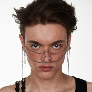 EDEN Three-dimensional star Earring / Face Jewelry Set