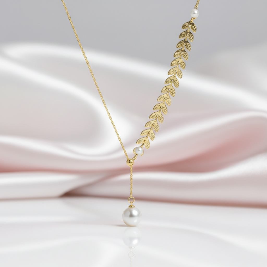 Freshwater Pearl 18k Yellow Gold Necklace