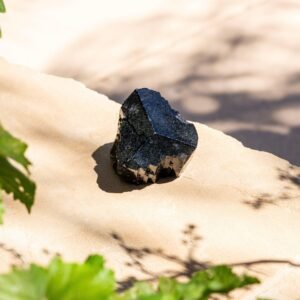 Gemmy Black Tourmaline Terminated Point from Erongo Region, Namibia