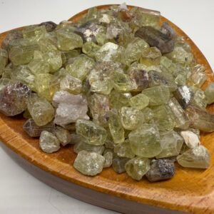 Golden Apatite Crystals from Mexico Set of Five