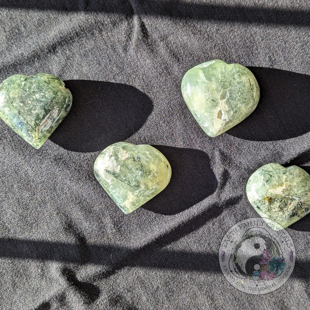 Gorgeous Green Prehnite ~ The Healer’s Healing Stone ~ Soothe The Heart Chakra