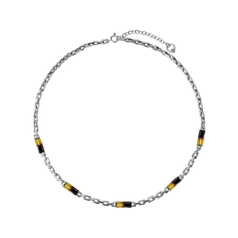 Gradient Tourmaline Handmade Necklace