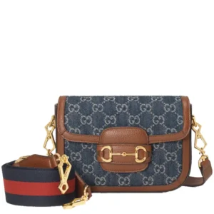 Gucci Horsebit 1955 Mini Blue Bag | Designer-Inspired Bag