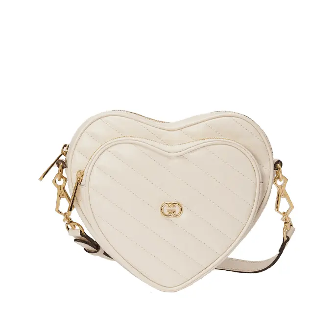 GUCCI Interlocking G Mini Heart Shoulder Bag | Luxury LD