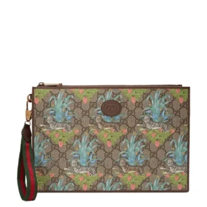 Gucci Tiger Print GG Pouch | Elegant Wallet