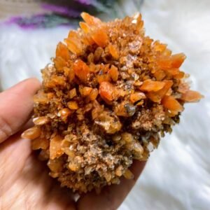 Hedgehog Cluster Creedite Large Natural Specimen - Locality Mexico