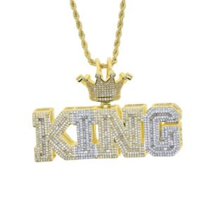 KING Baguette Icy Necklace