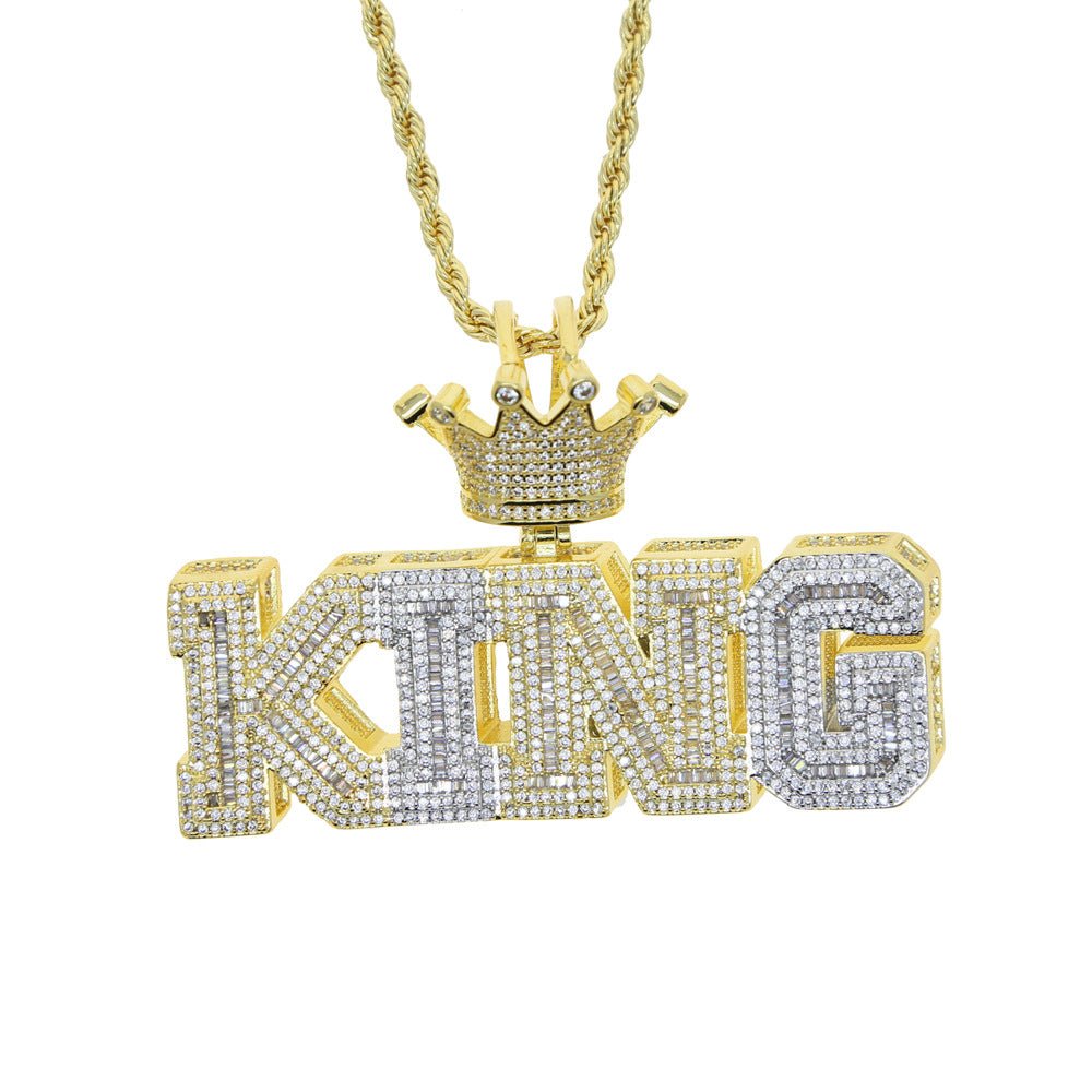 KING Baguette Icy Necklace