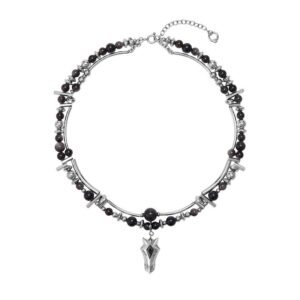 Knight Armor Beaded Necklace