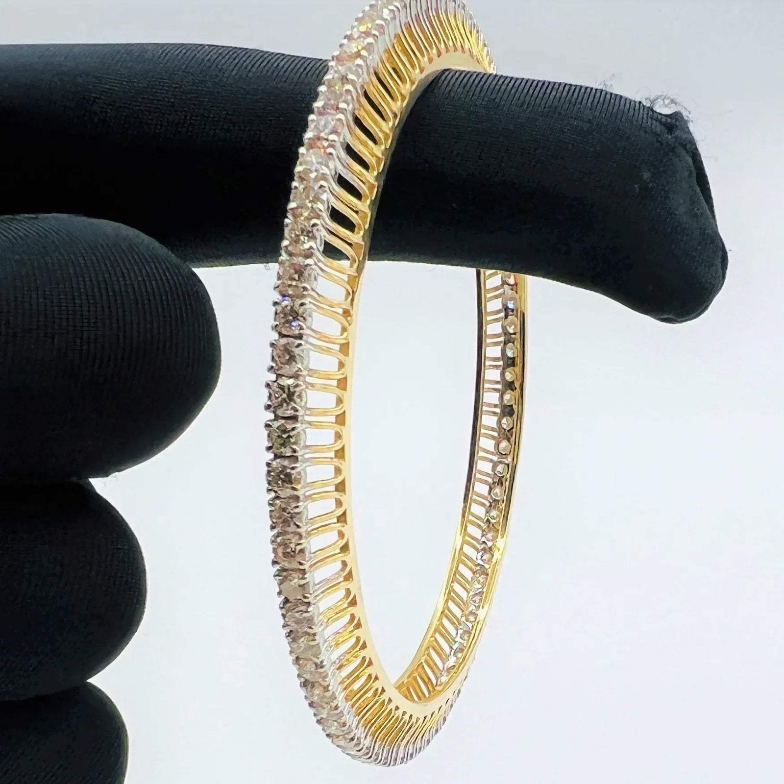Liora Eternal Lab Grown Diamond Bangle Set