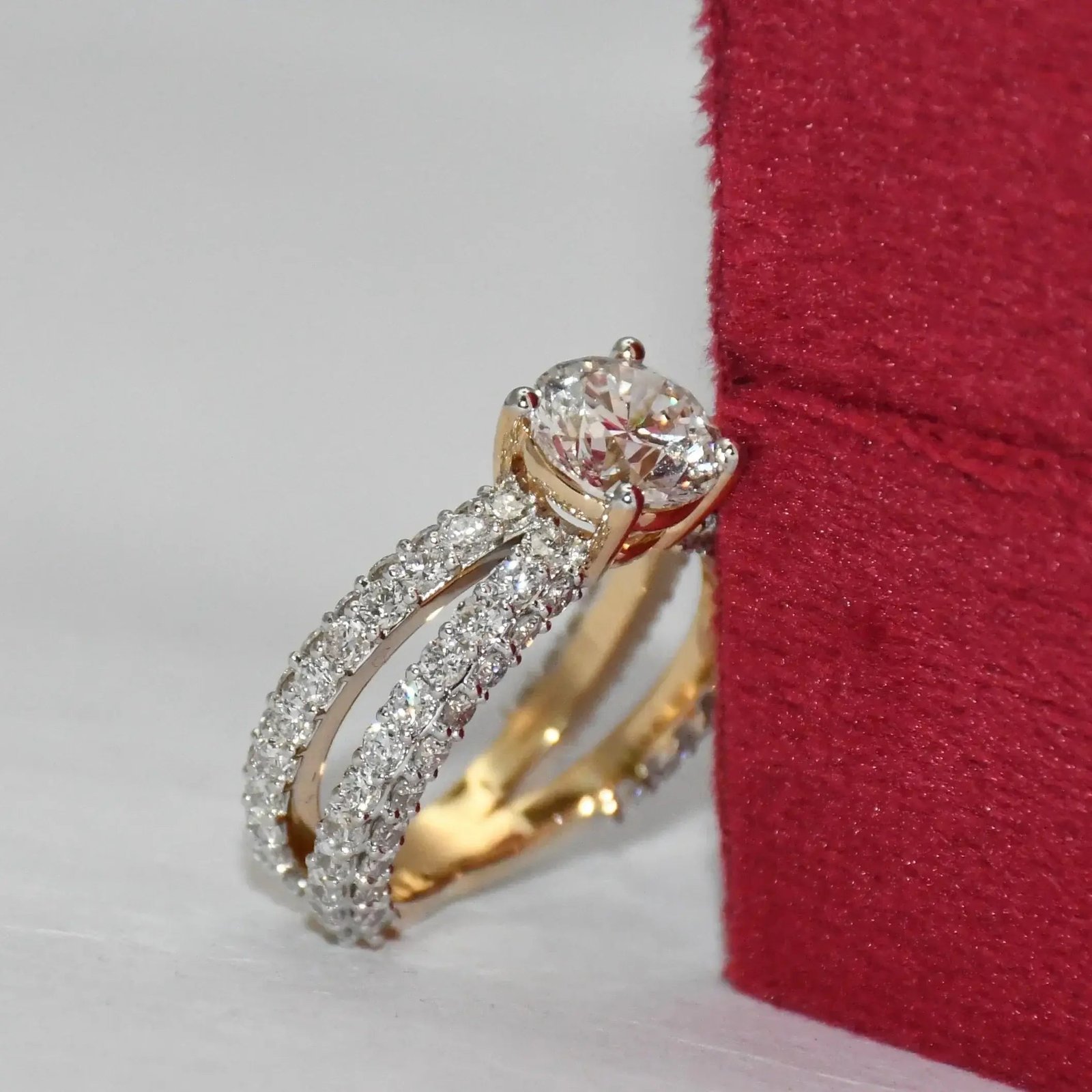 Lioré Lab Grown Solitaire Diamond Ring
