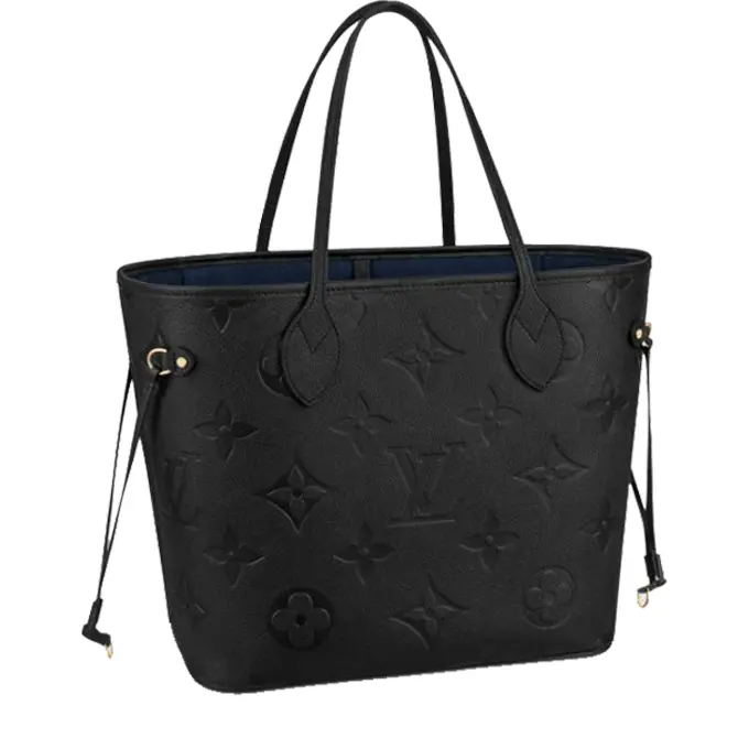 Louis Vuitton Neverfull Empreinte | Spacious Tote Bag