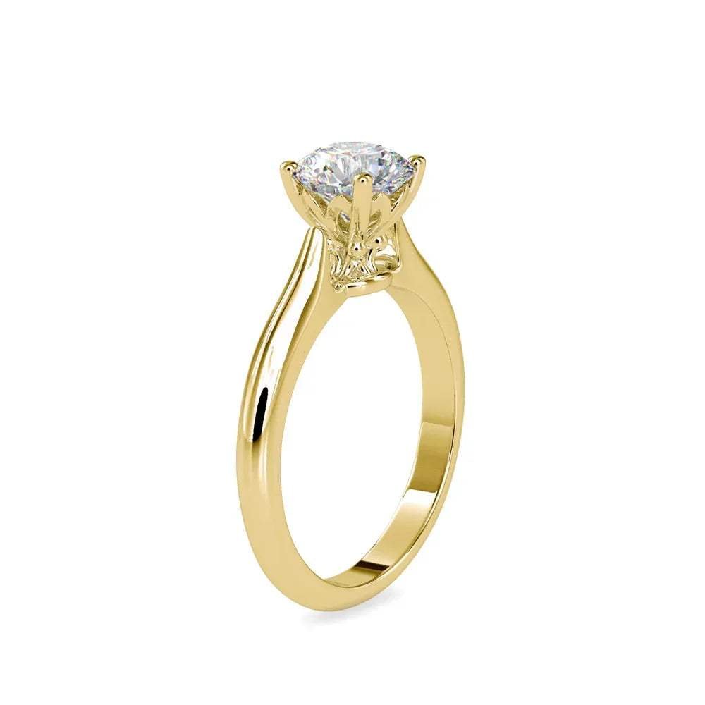 Lumine Round Solitaire Lab Grown Diamond Ring
