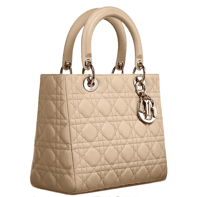 Medium Lady Dior Soft Leather Bag | Designer-Inspired Bag