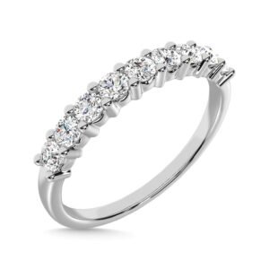 Multiple Row Diamond Thumb Ring in 14K White Gold - 0.25 to 1.00 Carats