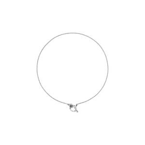 Night Cat Claw T-Bar Chain Necklace