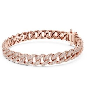 Noiré Lab Grown Diamond Cuban Link Bracelet