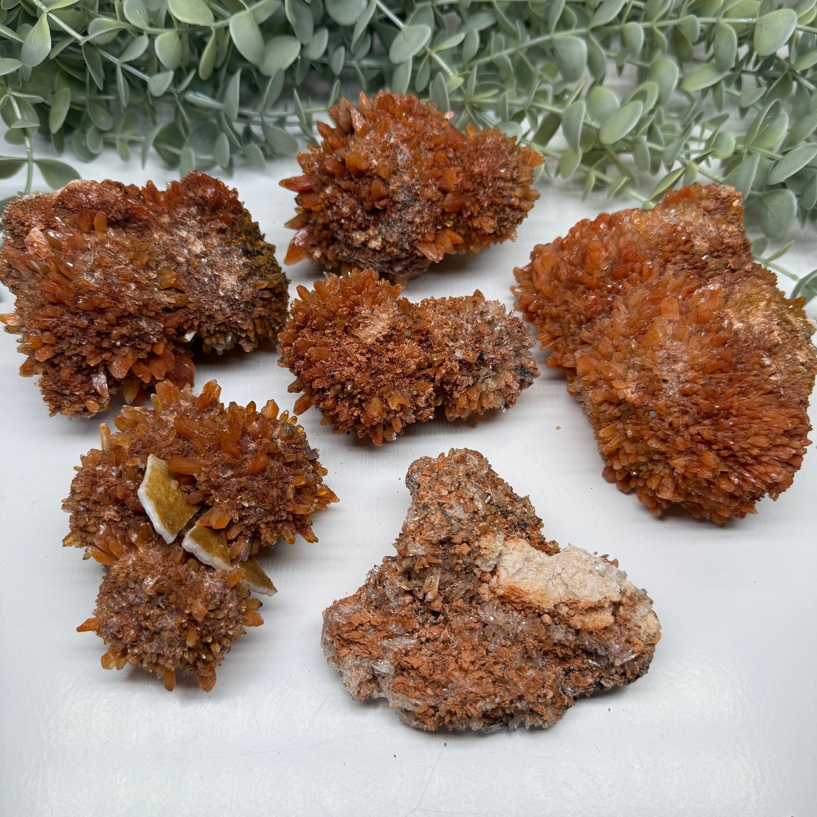 One Large Natural Creedite Crystal Specimen One Large Natural Creedite Crystal Specimen