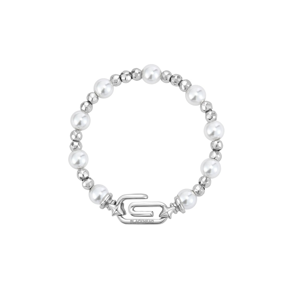 Paperclip Nebula Beaded Bracelet