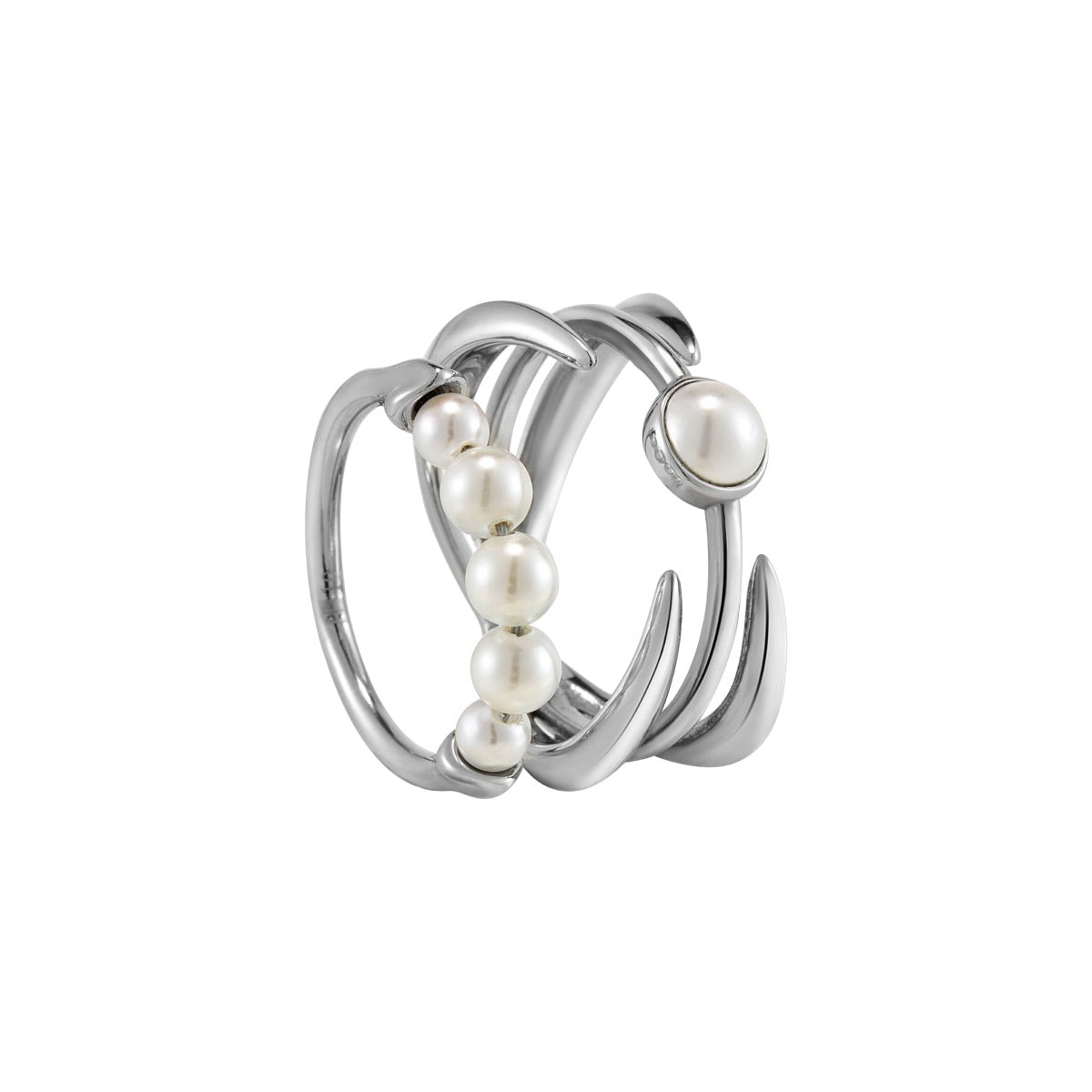 Pearl Stacking Ring Set Pearl Stacking Ring Set