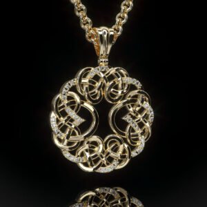 PENDANT TREE OF LIFE YG