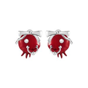 Pierced Bad Pomegranate Statement Stud Earring